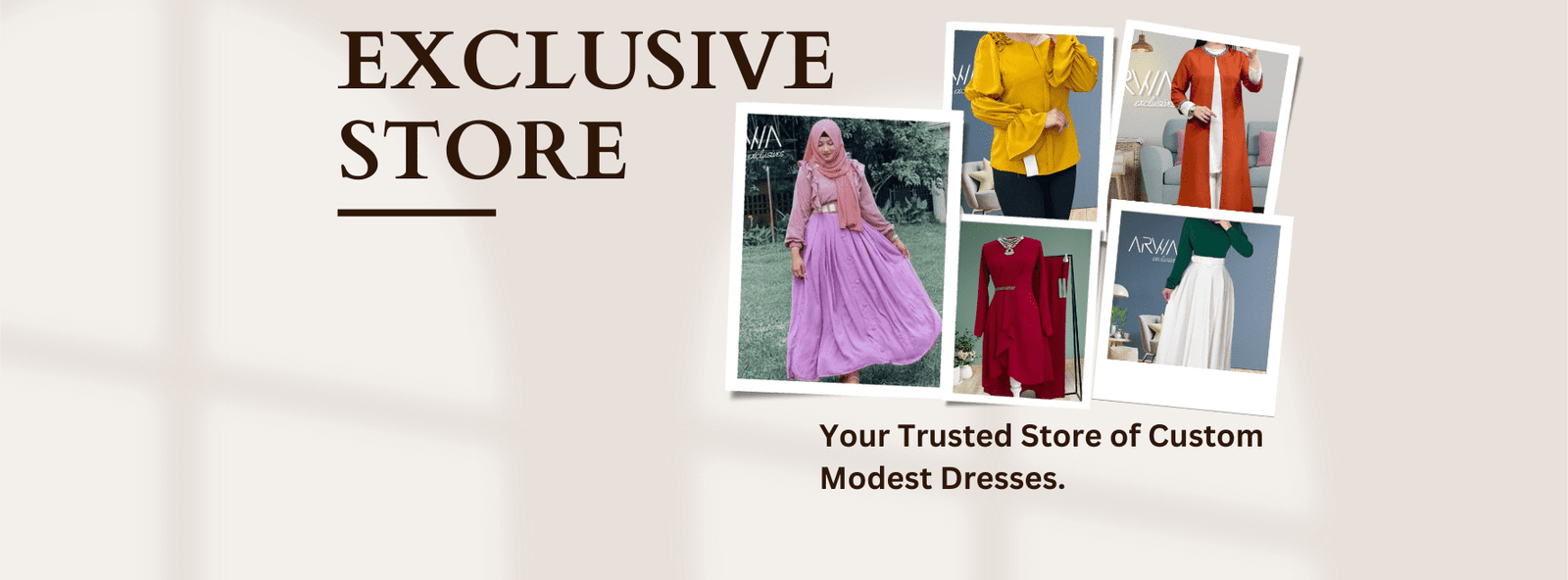 Arwa Exclusive Banner