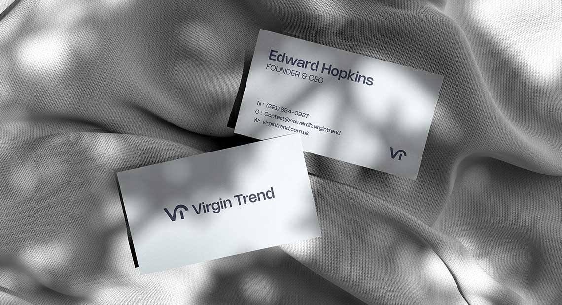 Visiting-Card-Design-for-Virgin-Trend-minimal-design