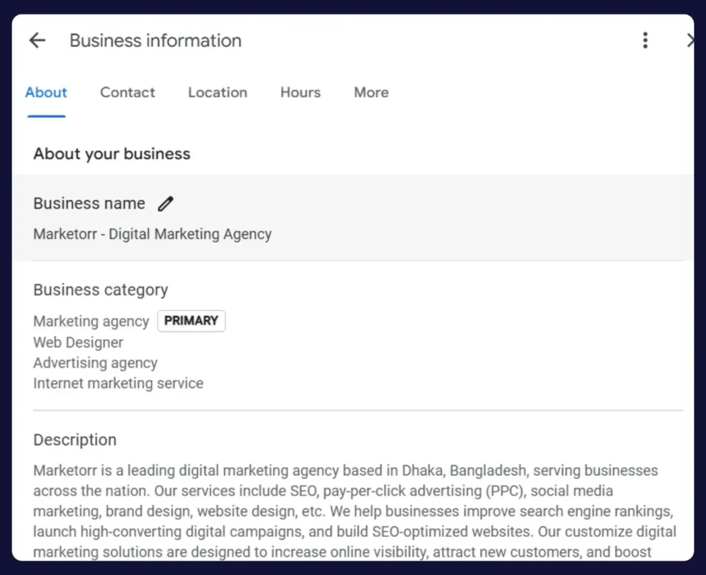 optimize your google business profile for visibility