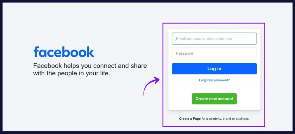 account login